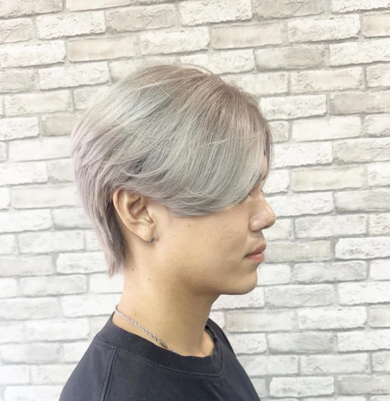 ホワイトシルバーショート